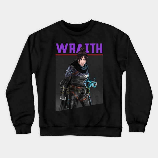 wraith Crewneck Sweatshirt by mgalodesign